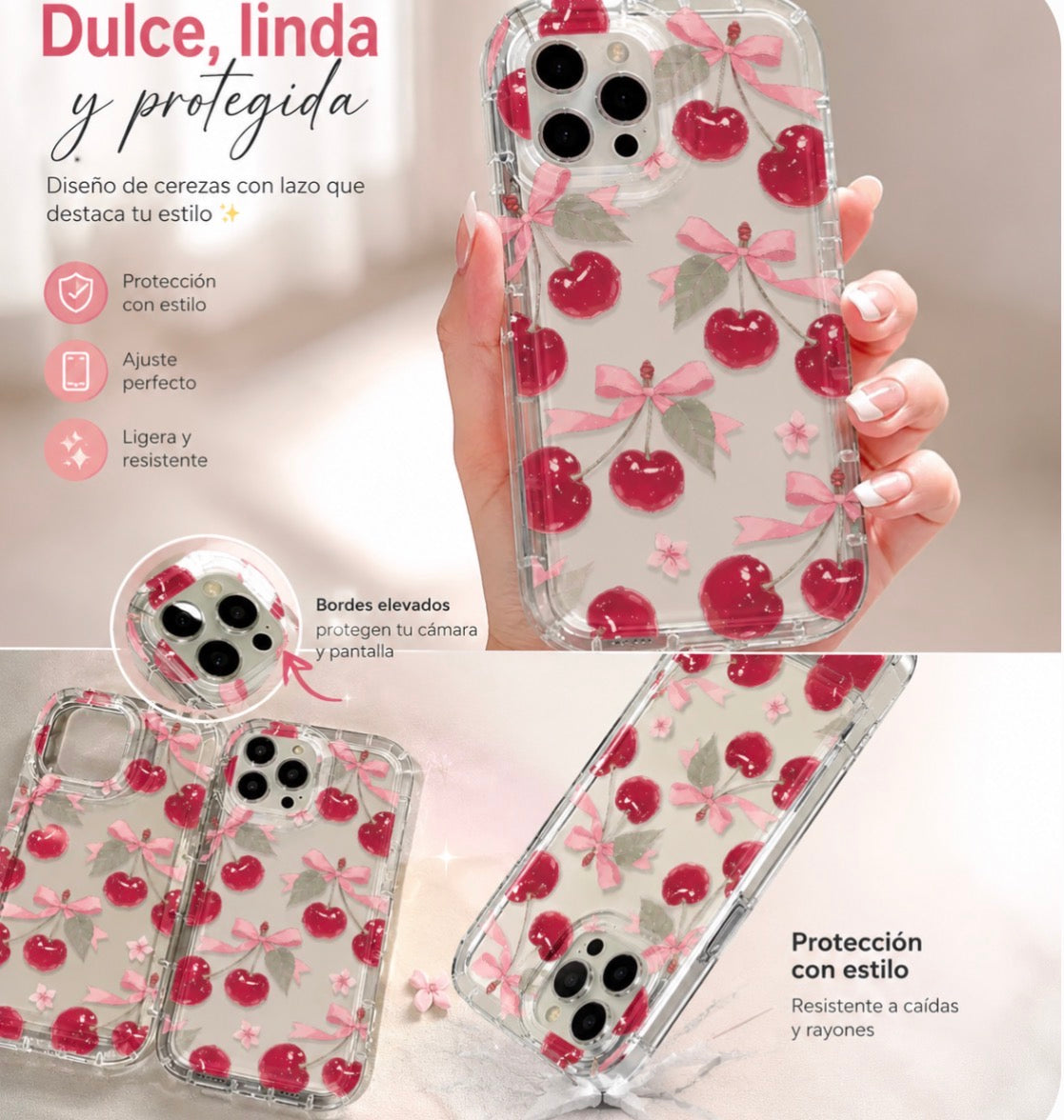 Funda Cherry Coquette 🍒🎀
